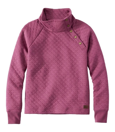 Women's Quilted Sweatshirt