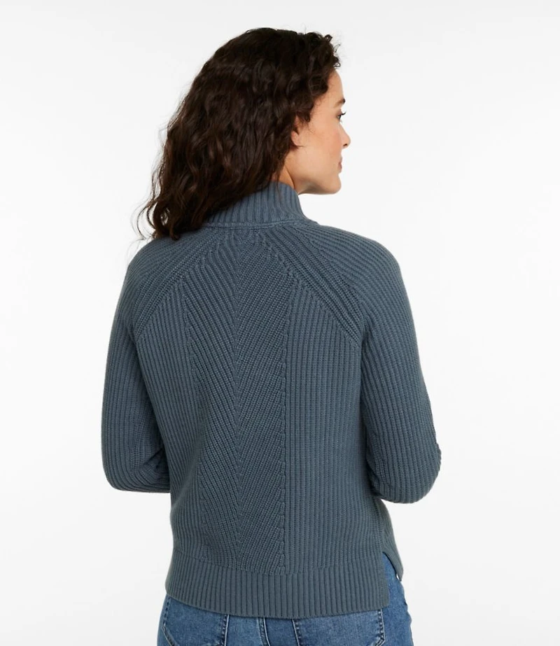 Women's Mariner Shaker Sweater, Quarter-Zip