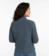 Women's Mariner Shaker Sweater, Quarter-Zip