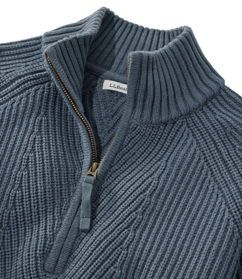 Women's Mariner Shaker Sweater, Quarter-Zip