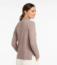 Women's Classic Cashmere Sweater, Relaxed Mockneck
