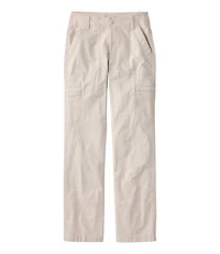 Women's 207 Vintage Cotton Canvas Pants, Mid-Rise Straight-Leg Cargo