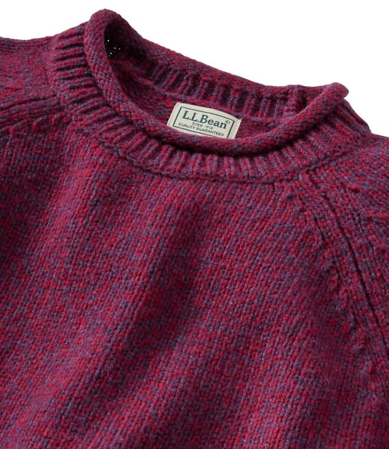 Men's Bean's Classic Ragg Wool Sweater, Rollneck