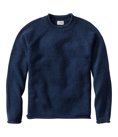 Men's Bean's Classic Ragg Wool Sweater, Rollneck