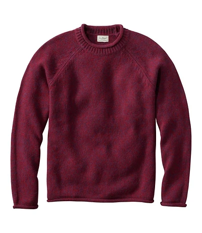 Men's Bean's Classic Ragg Wool Sweater, Rollneck
