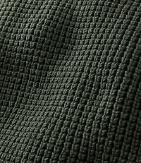 Men's L.L.Bean Organic Cotton Waffle Sweater, Henley