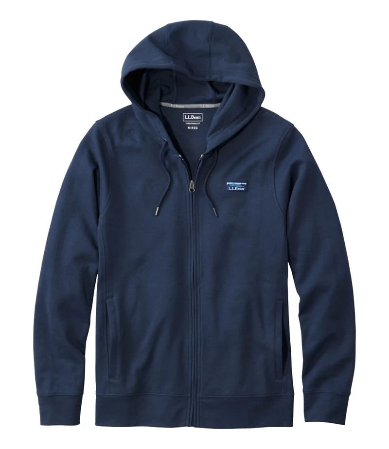 Men's Comfort Stretch Performance® Piqué, Full-Zip Hoodie