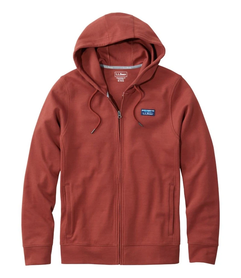 Men's Comfort Stretch Performance® Piqué, Full-Zip Hoodie