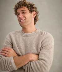 Men's All Seasons Wool Crewneck Sweater