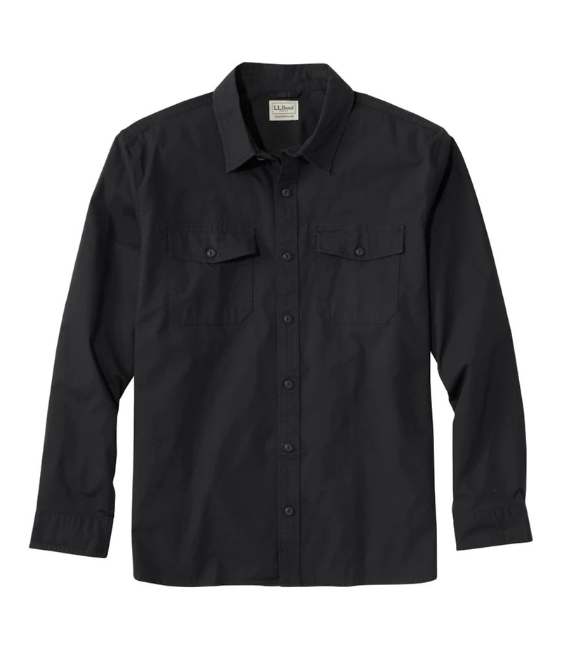 Men's Riverton Ripstop Shirt, Long-Sleeve, Traditional Untucked Fit