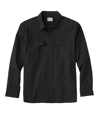 Men's Riverton Ripstop Shirt, Long-Sleeve, Traditional Untucked Fit