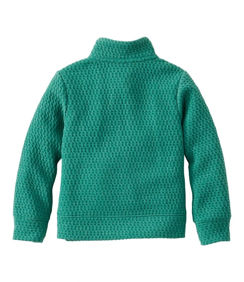 Toddlers' Ridgeknit Pullover, Quarter-Zip