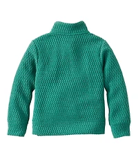 Toddlers' Ridgeknit Pullover, Quarter-Zip