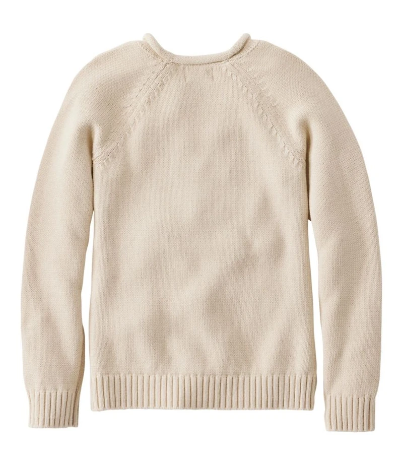 Kids' Cotton Rollneck Sweater