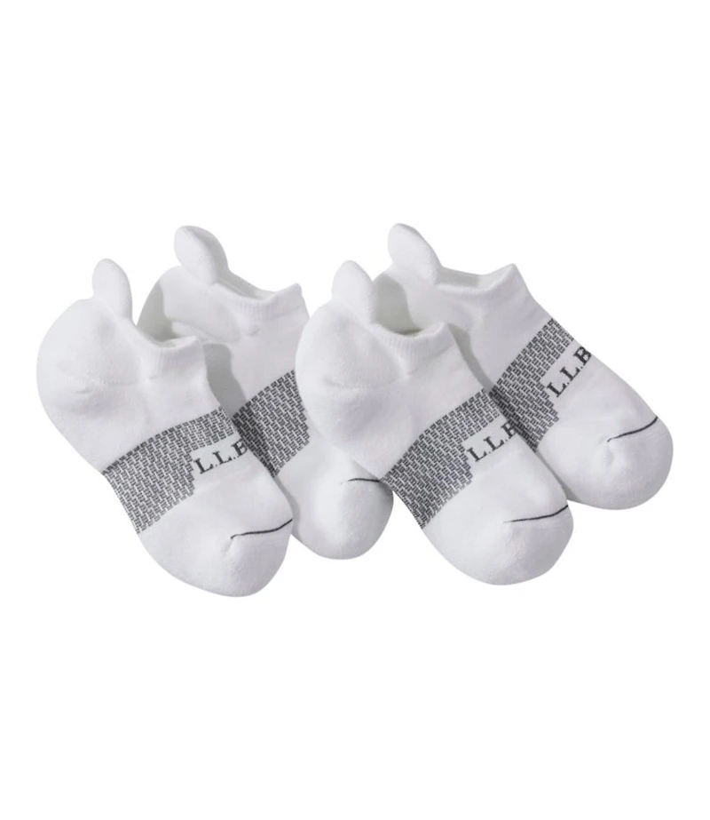 Kids' L.L.Bean Athletic Ankle Socks, 2-Pack