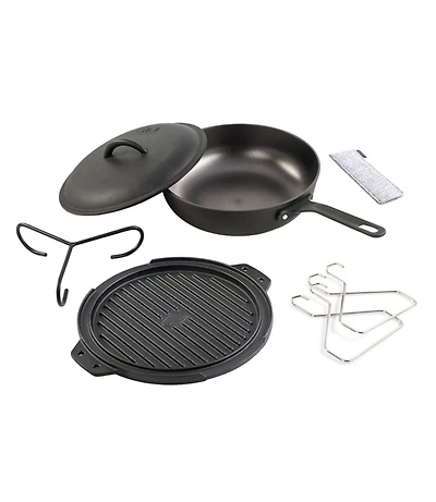 GSI Guidecast 10" Cast Iron Cookset