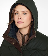 Women's Upcountry Waxed Down Hooded Coat