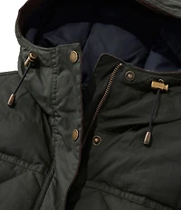 Women's Upcountry Waxed Down Hooded Coat