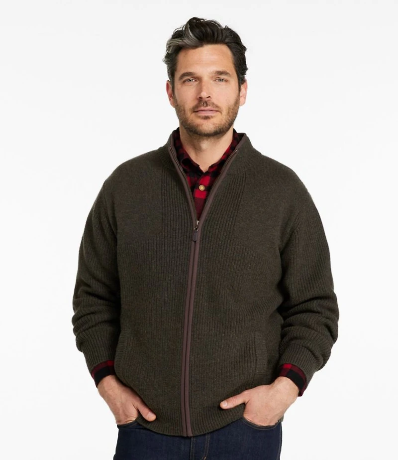 Men's Waterfowl Sweater, Full Zip