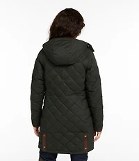 Women's Upcountry Waxed Down Hooded Coat