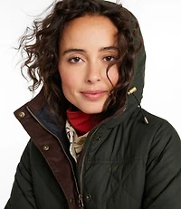 Women's Upcountry Waxed Down Hooded Coat