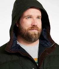 Men's Upcountry Waxed Down Hooded Jacket