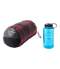 L.L.Bean Fleece Puffer Blanket