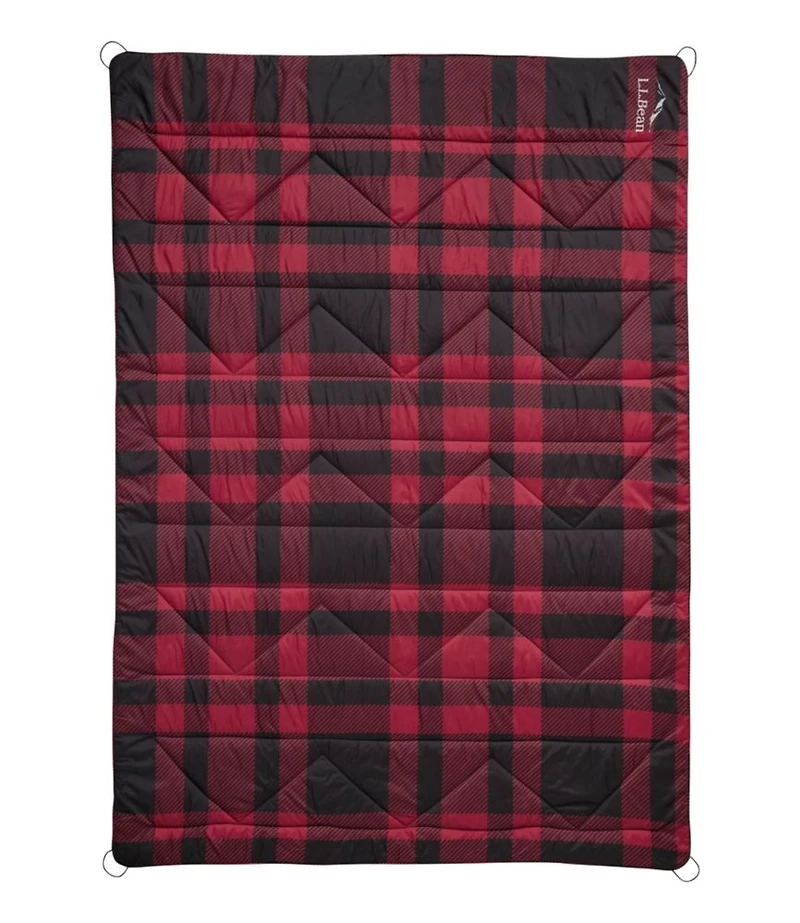 L.L.Bean Fleece Puffer Blanket