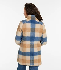 Women's Bean's Sherpa Fleece Coat, Print