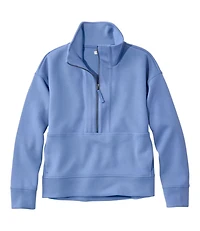 Women's L.L.Bean CloudSoft Top, Half-Zip Pullover