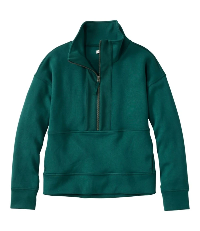 Women's CloudSoft Top, Half-Zip Pullover