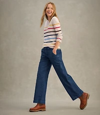 Women's True Shape Jeans, High-Rise Wide-Leg Trouser