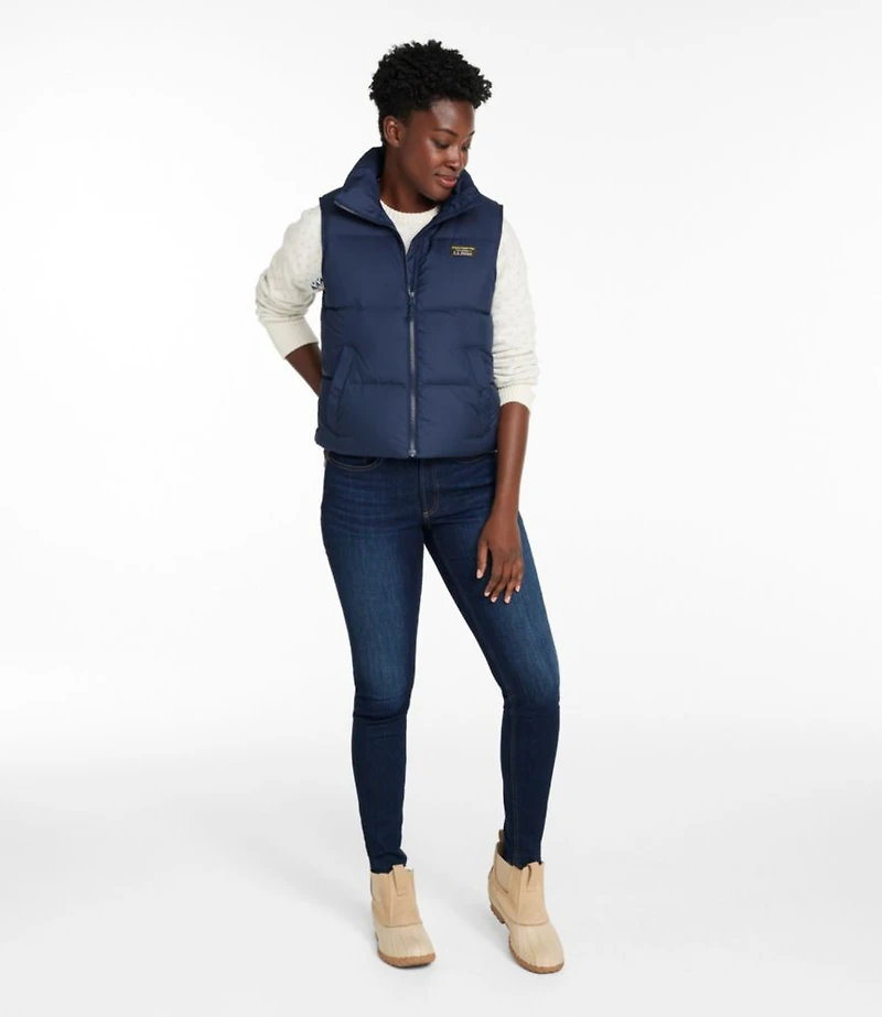 Women's Mountain Classic Down Vest, Cropped