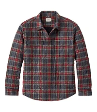 Men's Quilted Scotch Plaid Flannel Shirt Jac