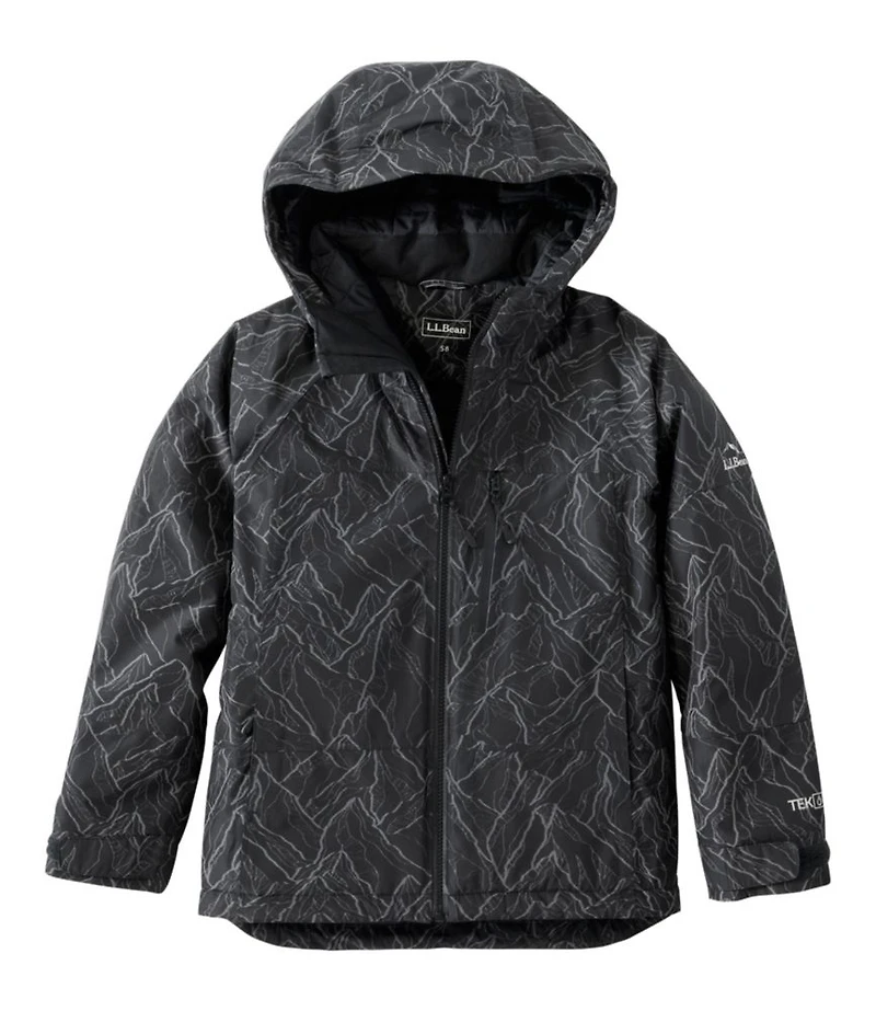 Kids' Waterproof Wildcat Reflective Ski Jacket