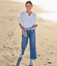 Women's Cloud Gauze Shirt, Polo