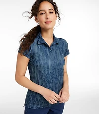 Women's Access Polo, Short-Sleeve Print