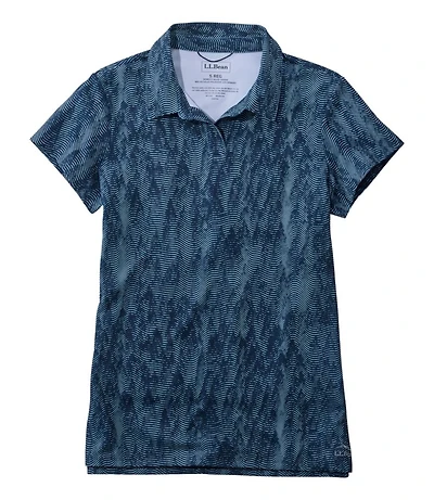 Women's Access Polo, Short-Sleeve Print
