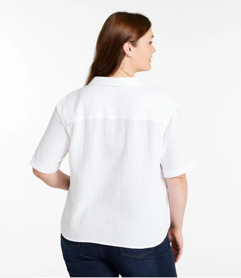 Women's Cloud Gauze Shirt, Polo
