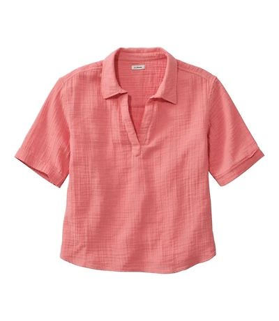 Women's Cloud Gauze Shirt, Polo