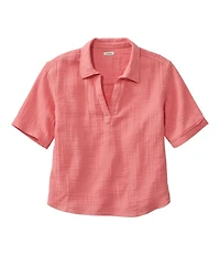 Women's Cloud Gauze Shirt, Polo