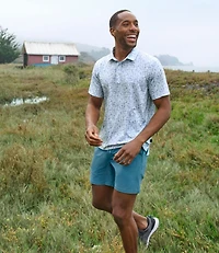 Men's Comfort Stretch Performance® Party Polo, Slightly Fitted, Short-Sleeve