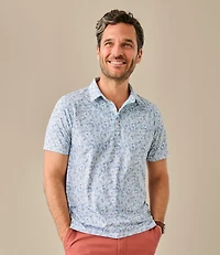 Men's Comfort Stretch Performance® Party Polo, Slightly Fitted, Short-Sleeve