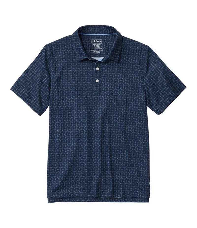 Men's Comfort Stretch Performance® Party Polo, Slightly Fitted, Short-Sleeve