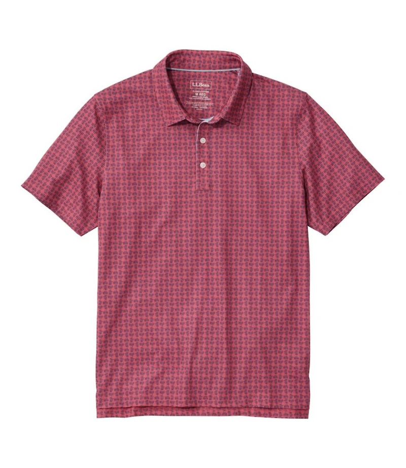 Men's Comfort Stretch Performance® Party Polo, Slightly Fitted, Short-Sleeve