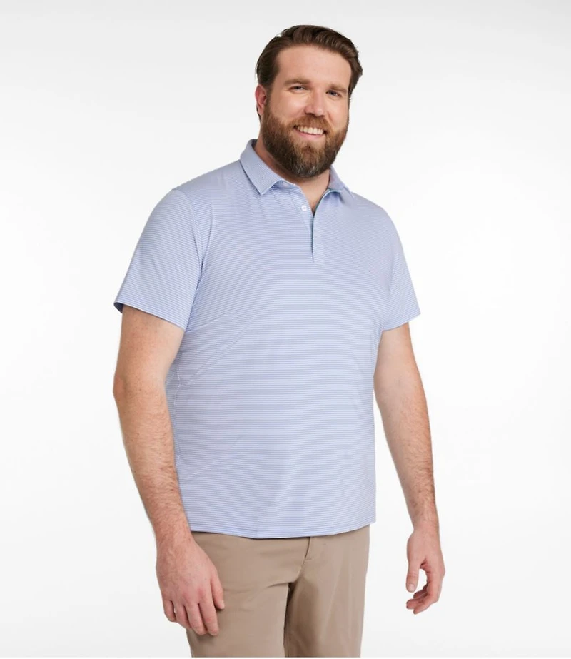Men's Comfort Stretch Performance® Party Polo, Slightly Fitted, Short-Sleeve