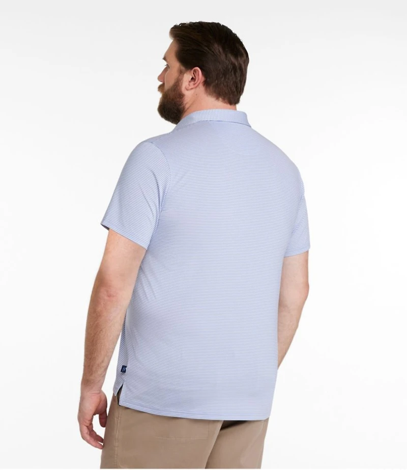Men's Comfort Stretch Performance® Party Polo, Slightly Fitted, Short-Sleeve