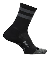 Adults' Feetures Mini Crew Stripe Light Cushion Sock