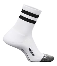 Adults' Feetures Mini Crew Stripe Light Cushion Sock