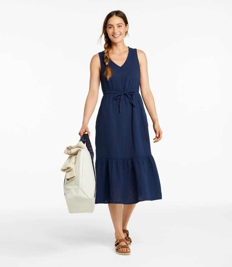 Women's Cloud Gauze Midi Dress